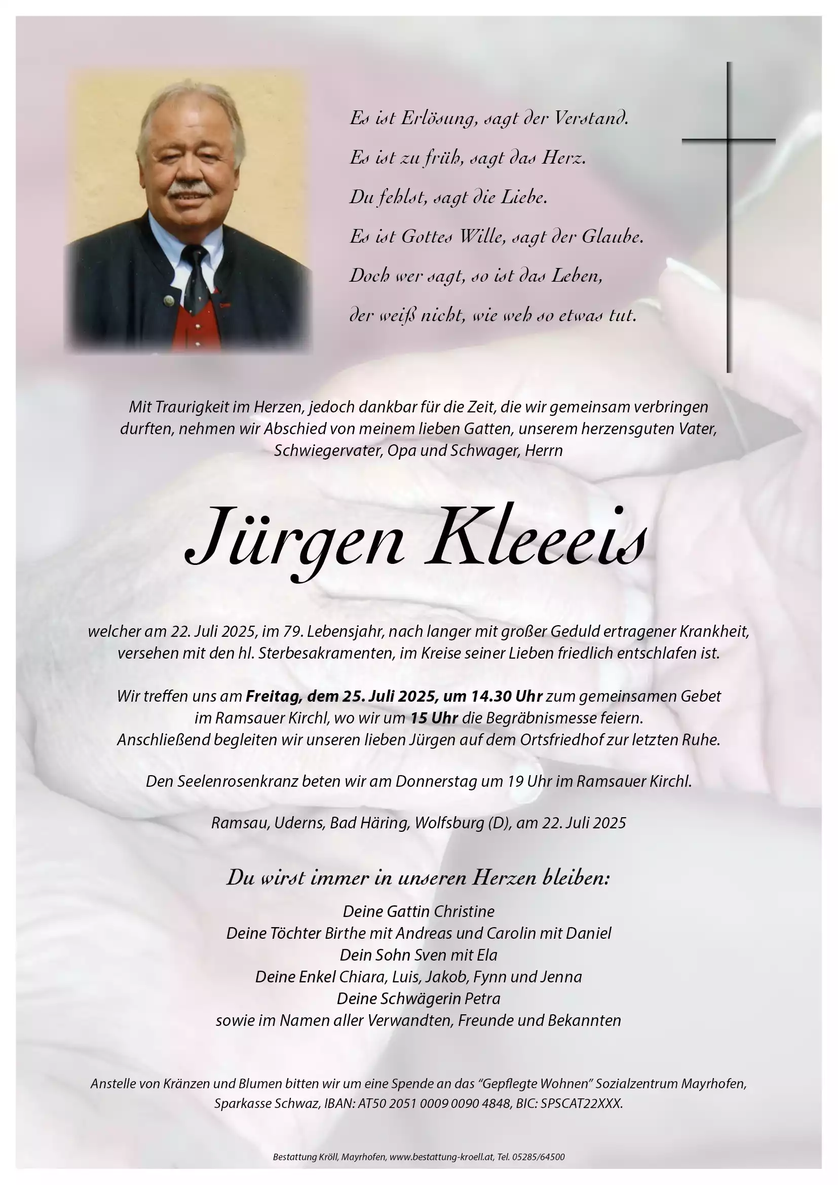 Parte von Jürgen Kleeeis